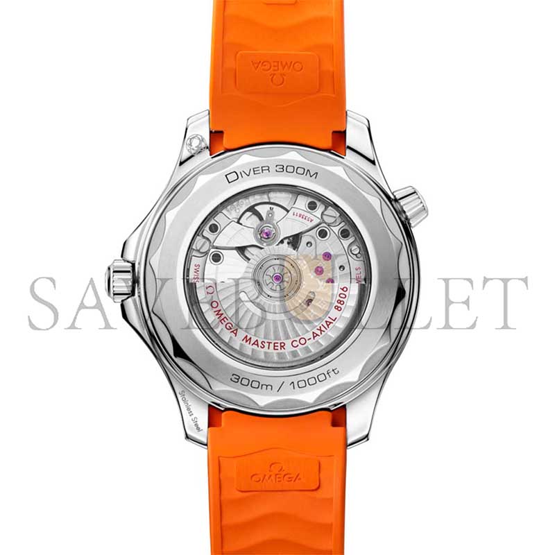0me*ga haima seriesdiving 300 meters42mm, stainless steel case with rubber strap 210.32.42.20.01.006